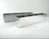 Nóżka meblowa 200x45  h45 aluminium
