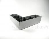 Nóżka kątowa 160x160 h45 aluminium