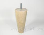 Nóżka drewniana STOŻEK h15cm