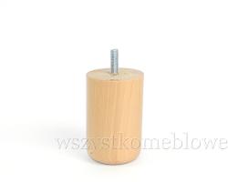 Noga drewniana fi65 h100 buk