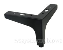 Noga metalowa NB h100 czarna