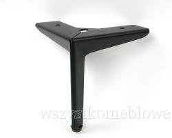 Noga metalowa 153 h130mm czarna