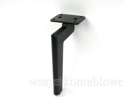 Noga metalowa 111 h130 czarna