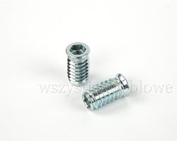 Mufa dwugwintowa M8/24 z kołnierzem