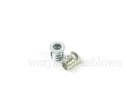 Mufa dwugwintowa M6/14 z kołnierzem 