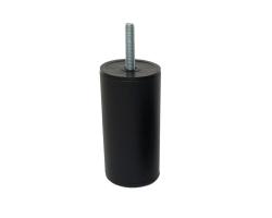 Noga metalowa NEW fi50 h100 CZARNA
