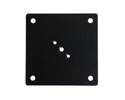 Blacha montażowa 12x12 czarna 