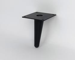  Noga metalowa skośna 120 h100 czarna 