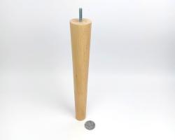  Noga drewniana STOŻEK h30cm ze śrubą M8