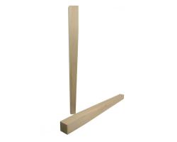 Noga drewniana do stołu 60x60 / 37x37 h740 
