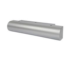 Nóżka meblowa półokrągła L200 h40 aluminium