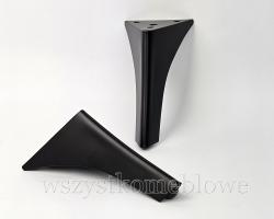 Noga metalowa 160 h139 czarna 