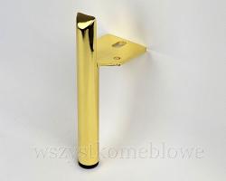  Noga metalowa SL01 h140 złota 
