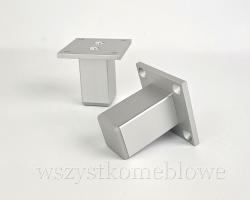Noga metalowa LG30x30 H60 aluminium 