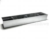 Nóżka meblowa 320x80 h45 aluminium
